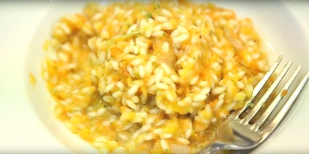 RISOTTO CON EL RESIDUO DE LA PRENSADORA